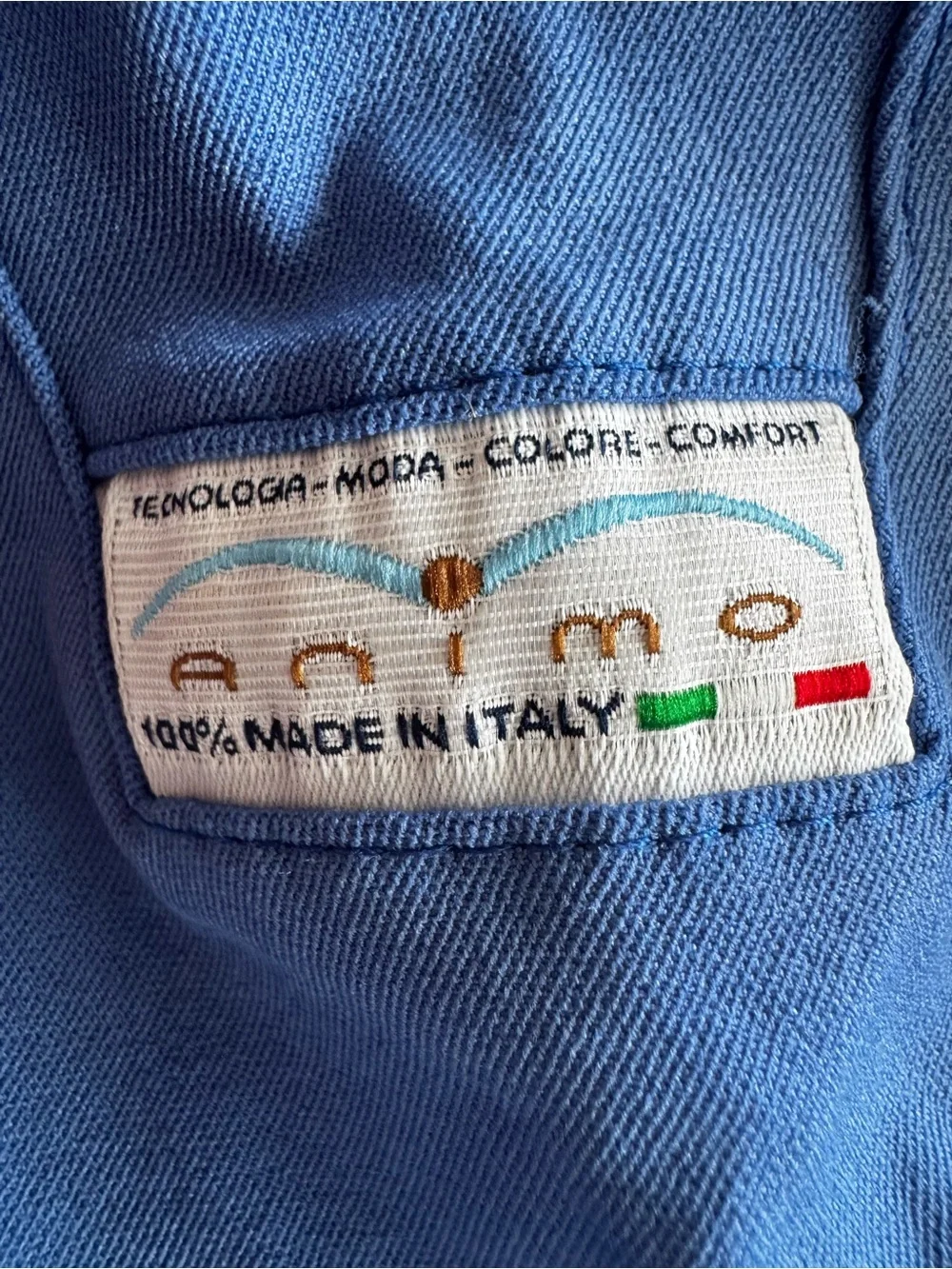 Animo Italia Show Jacket Blue w/ Stud Embellishments & Floral Trim IT 40/US 4 - Picture 11 of 16